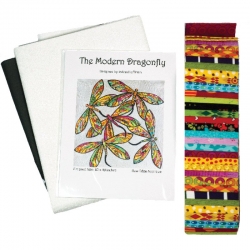 The Modern Dragonfly Pattern + Fabric Kit
